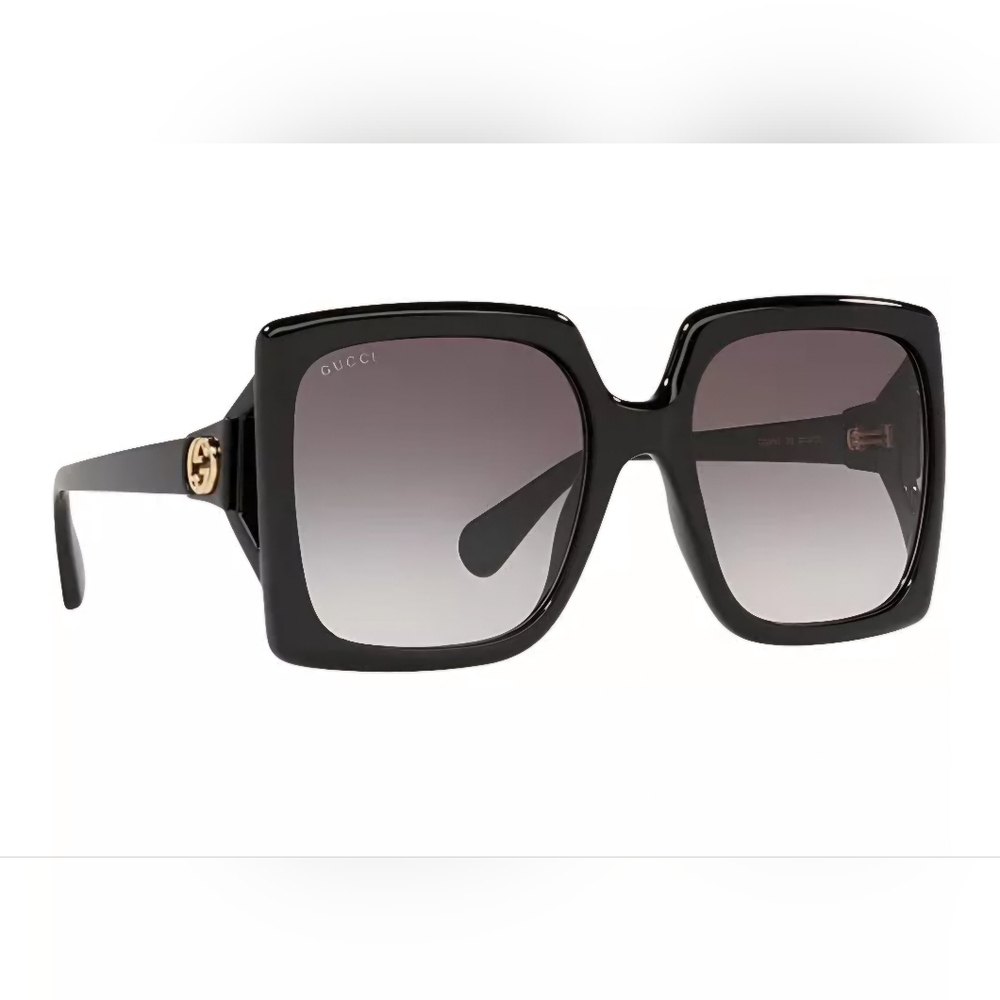 COPY - GUCCI Square Oversized Black Sunglasses style number GG0876S